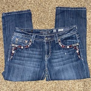 Miss Me cuffed capri jeans size 31
